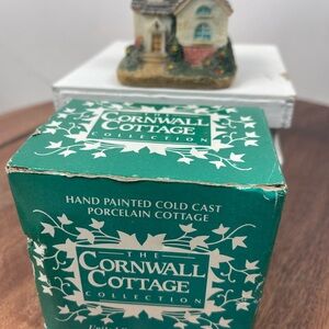 Cornwall Cottage Collection Porcelain Figurine